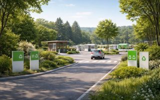 dechetterie-moderne-verdure-voitures-panneaux