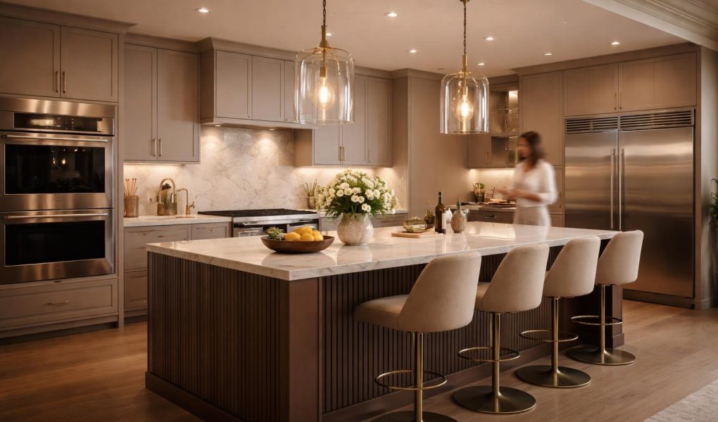 cuisine-moderne-ilot-central-elegante