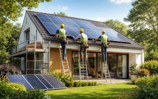 maison-moderne-renovation-panneaux-solaires