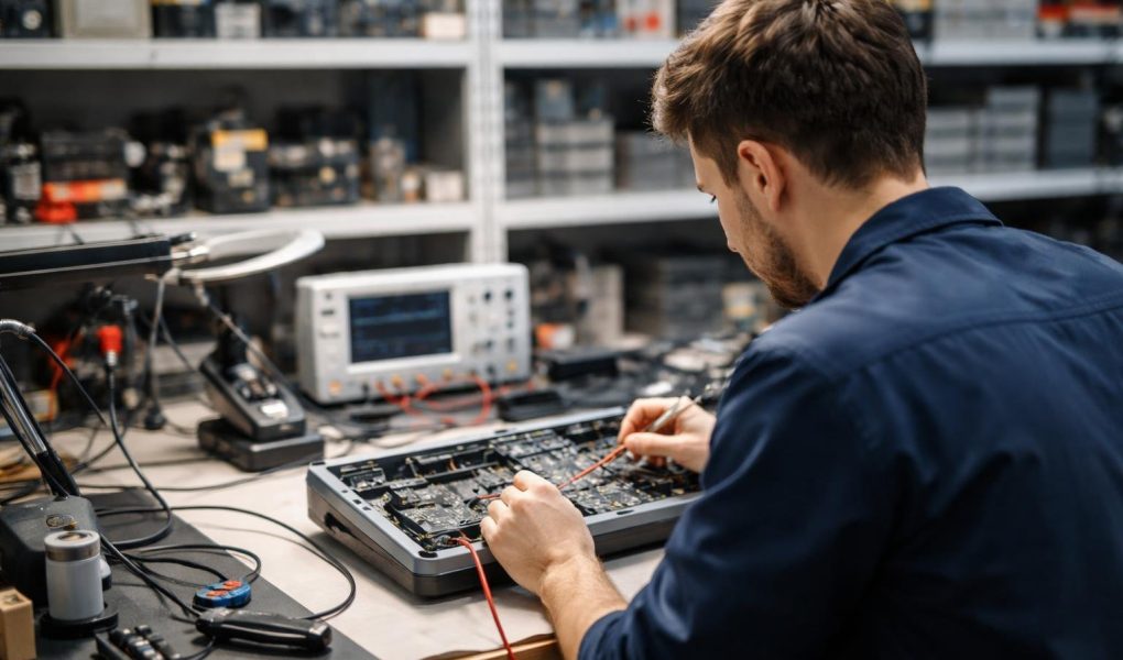 technicien-atelier-electronique-appareil-moderne