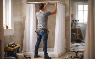 personne-monte-cabine-douche-renovation