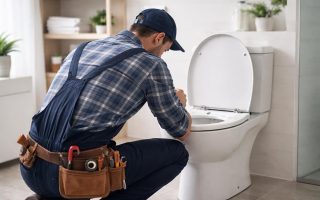 plombier-agenouille-toilettes-salle-bain