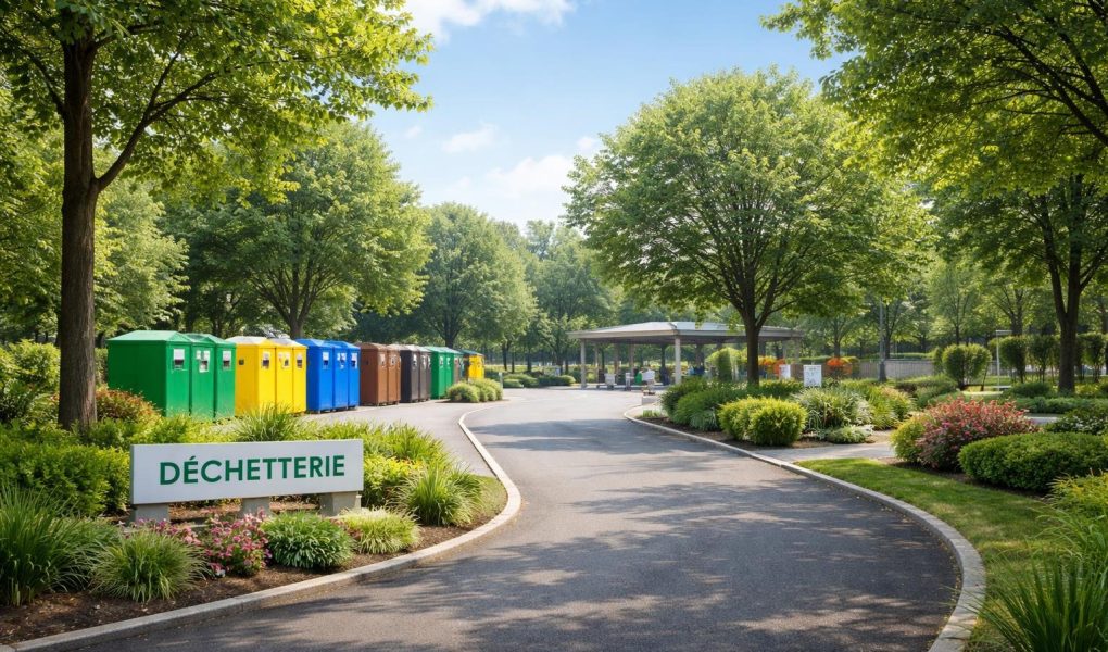 entree-dechetterie-conteneurs-recyclage-verdure