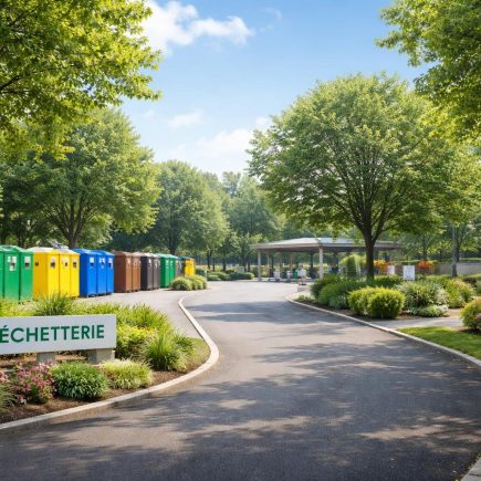 entree-dechetterie-conteneurs-recyclage-verdure
