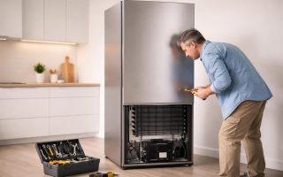 cuisine-moderne-homme-outils-refrigerateur