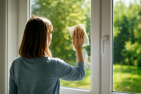 Comment Nettoyer des Fenêtres en PVC Blanc ?
